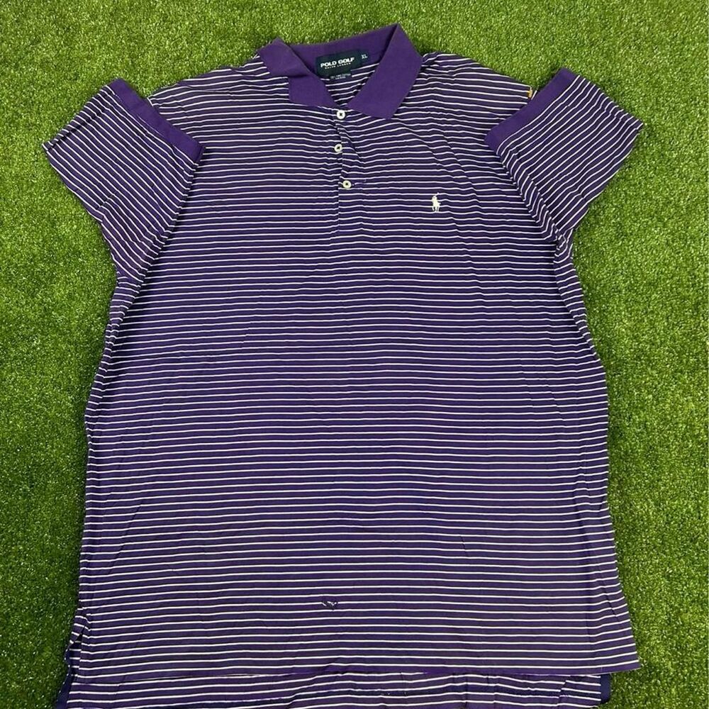 Polo-ralph-lauren Men's Purple and Blue Polo-shirts
